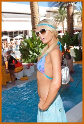 Paris Hilton Sexy in Bikini Top